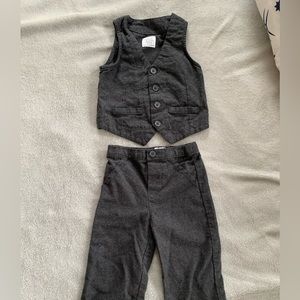Toddler Boys vest and pant set